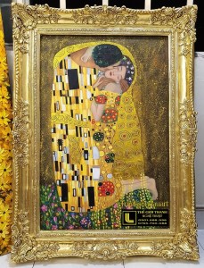tranh-The-Kiss- Gustav -Klimt  (6)
